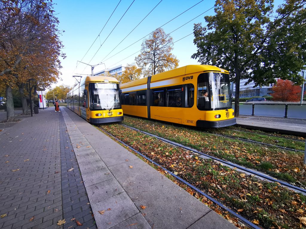 ドレスデンの路面電車