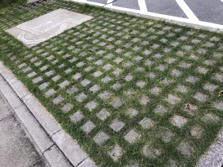 駐車場の芝生化事例